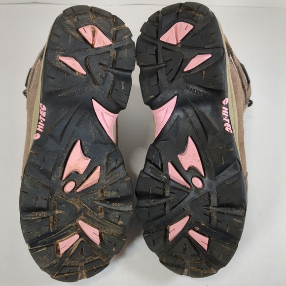 Hi-Tec Brown and Pink Athletic Shoes - Picture 6 of 8